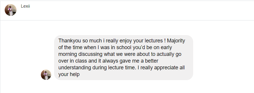 Choosing Nursing member testimonial 1
