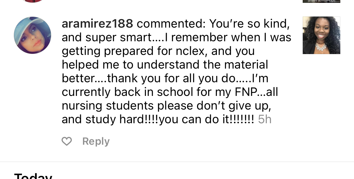 Choosing Nursing member testimonial 7