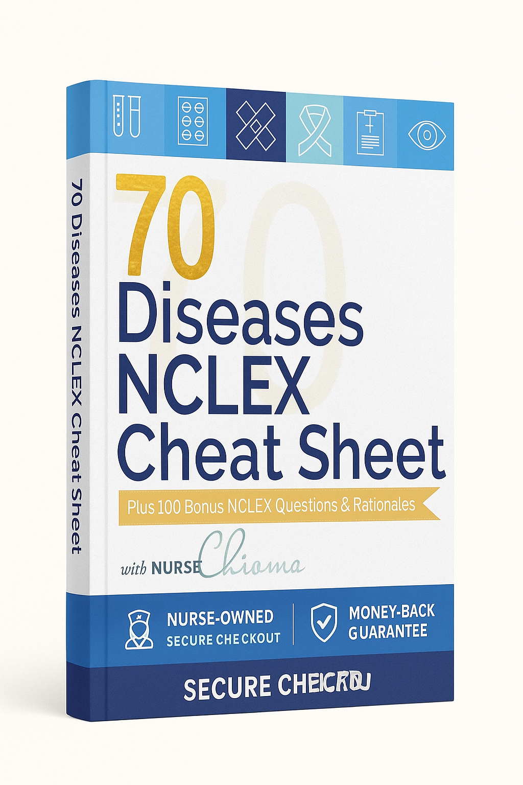 70 Diseases and Conditions NCLEX Review Book