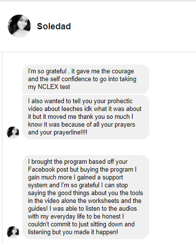 Soledad Belton LPN NCLEX student success testimonial